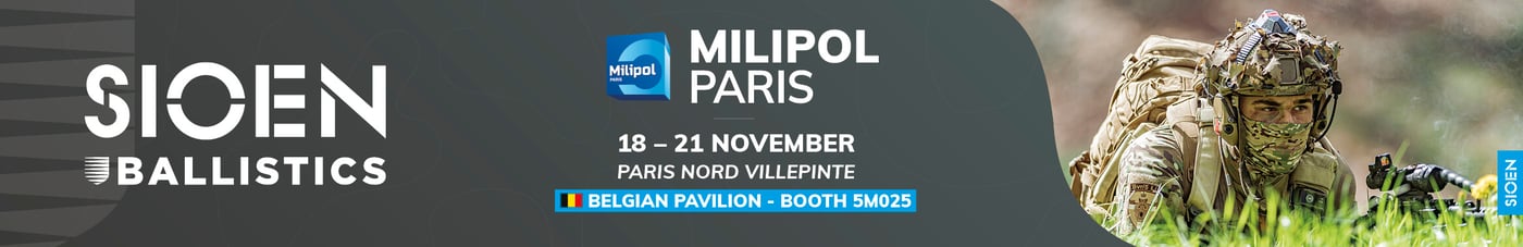Banner: We participate Milipol Paris 18–21 November, Booth 5M025 Banner: We participate Milipol Paris 18–21 November, Booth 5M025